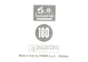 1997 Panini 1st Division  #180 Team Photo Back