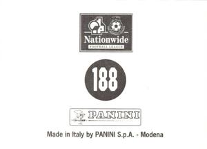 1997 Panini 1st Division  #188 Team Photo Back