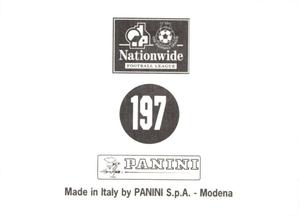 1997 Panini 1st Division  #197 Team Photo Back