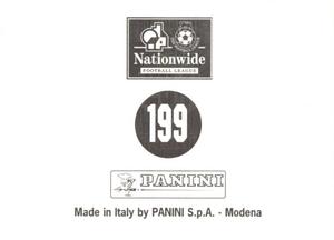 1997 Panini 1st Division  #199 Team Photo Back