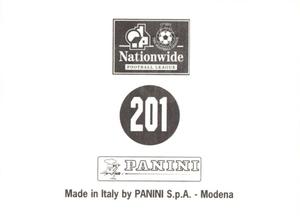 1997 Panini 1st Division  #201 Team Photo Back