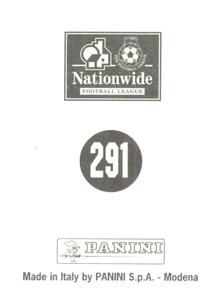 1997 Panini 1st Division  #291 Chris Short Back