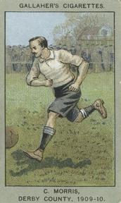 1910 Gallaher Association Football Club Colours #32 Charlie Morris Front
