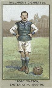 1910 Gallaher Association Football Club Colours #49 Bob Watson Front