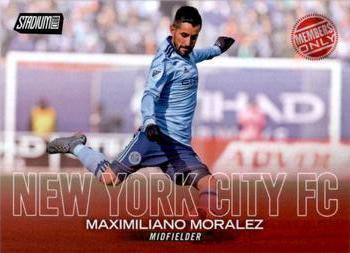 2018 Stadium Club MLS - Members Only #61 Maximiliano Moralez Front
