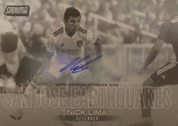 2018 Stadium Club MLS - Autographs Black/White #81 Nick Lima Front