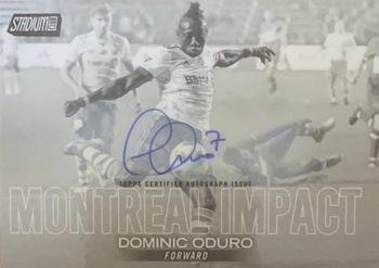 2018 Stadium Club MLS - Autographs Black/White #98 Dominic Oduro Front
