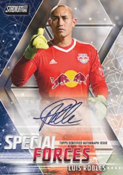 2018 Stadium Club MLS - Special Forces Autographs #SF-11 Luis Robles Front