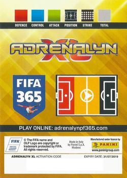 2018-19 Panini Adrenalyn XL FIFA 365 #57 Sergi Roberto Back