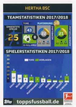 2018-19 Topps Match Attax Bundesliga #28 Clubkarte Back