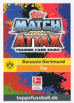 2018-19 Topps Match Attax Bundesliga #65 Roman Bürki Back