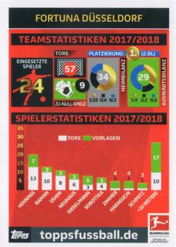 2018-19 Topps Match Attax Bundesliga #82 Clubkarte Back