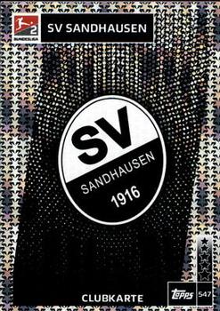 2018-19 Topps Match Attax Bundesliga #547 SV Sandhausen Front