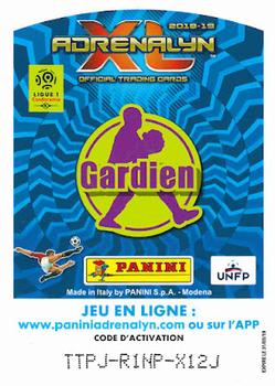 2018-19 Panini Adrenalyn XL Ligue 1 #48 Jérôme Prior Back