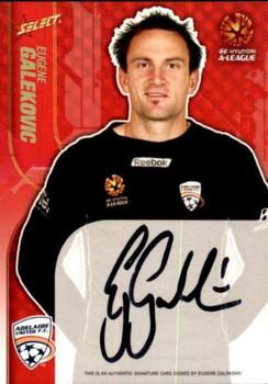 2009-10 Select A-League - Signatures #SC1 Eugene Galekovic Front