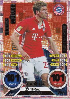 2016-17 Topps Match Attax Bundesliga #389 Thomas Müller Front