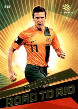 2013-14 SE Products A-League & Socceroos - Road to Rio #S12 Matt McKay Front