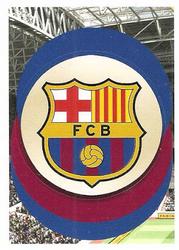 2019 Panini FIFA 365 (Grey Back) #6 FC Barcelona Club Emblem Front