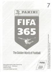 2019 Panini FIFA 365 (Grey Back) #7 Real Madrid Club Emblem Back
