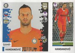 2019 Panini FIFA 365 (Grey Back) #208 Samir Handanovic Front
