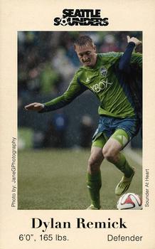 2015 Seattle Sounders FC #NNO Dylan Remick Front