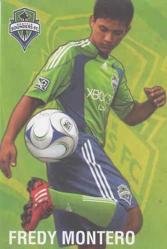 2009 Seattle Sounders Welcome To MLS #NNO Fredy Montero Front