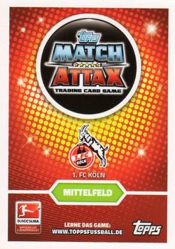2016-17 Topps Match Attax Bundesliga Extra #628 Matthias Lehmann / Marco Höger Back