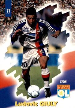 1998-99 Panini Foot Cards 98 #77 Ludovic Giuly Front