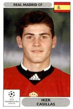 2000-01 Panini UEFA Champions League Stickers #2 Iker Casillas Front