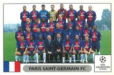 2000-01 Panini UEFA Champions League Stickers #229 Paris Saint-Germain FC Team Front