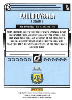 2018-19 Donruss #90 Paulo Dybala Back