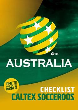 2017-18 Tap 'N' Play Football Australia #001 Caltex Socceroos Front