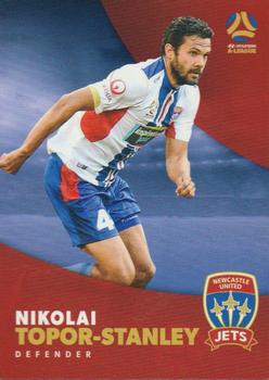 2017-18 Tap 'N' Play Football Australia #133 Nikolai Topor-Stanley Front