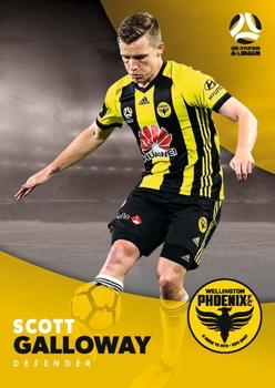 2017-18 Tap 'N' Play Football Australia #173 Scott Galloway Front