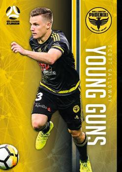 2017-18 Tap 'N' Play Football Australia - Young Guns #YG-22 Scott Galloway Front