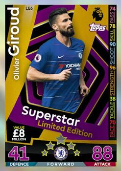 2018-19 Topps Match Attax Premier League - Superstar Limited Edition #LE6 Olivier Giroud Front
