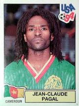 1994 Panini World Cup (International, Black Backs) #138 Jean-Claude Pagal Front