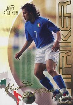 2003 Futera Platinum World Football #3 Alessandro Del Piero Front