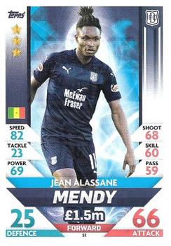 2018-19 Topps Match Attax SPFL #51 Jean Alassane Mendy Front
