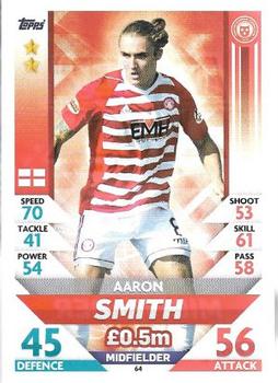 2018-19 Topps Match Attax SPFL #64 Aaron Smith Front