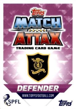 2018-19 Topps Match Attax SPFL #132 Alan Lithgow Back