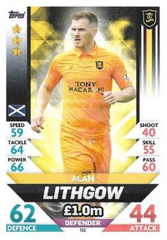 2018-19 Topps Match Attax SPFL #132 Alan Lithgow Front
