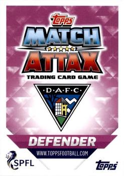 2018-19 Topps Match Attax SPFL #249 Mark Durnan Back
