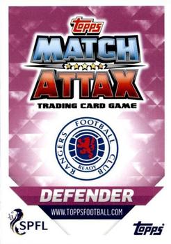 2018-19 Topps Match Attax SPFL - Star Signings #316 Connor Goldson Back