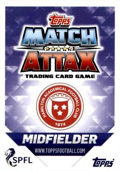 2018-19 Topps Match Attax SPFL - Mega Tin Legends #MT6 James McArthur Back