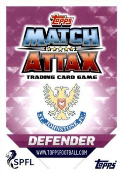 2018-19 Topps Match Attax SPFL - Mega Tin Legends #MT14 Callum Davidson Back