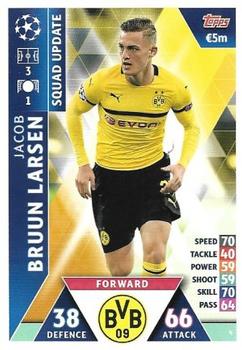 2019 Topps Match Attax UEFA Champions League Road To Madrid 19 #4 Jacob Bruun Larsen Front