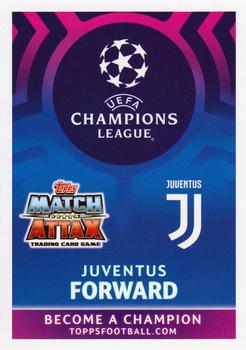 2019 Topps Match Attax UEFA Champions League Road To Madrid 19 #49 Juan Cuadrado Back