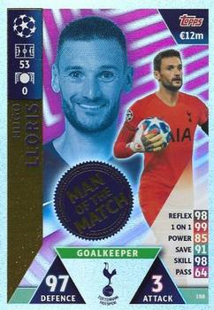 2019 Topps Match Attax UEFA Champions League Road To Madrid 19 #188 Hugo Lloris Front