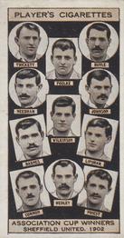 1930 Player's Association Cup Winners #25 Sheffield United 1902 Front